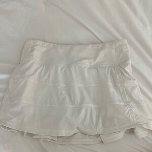 Women's Lululemon White Skirt